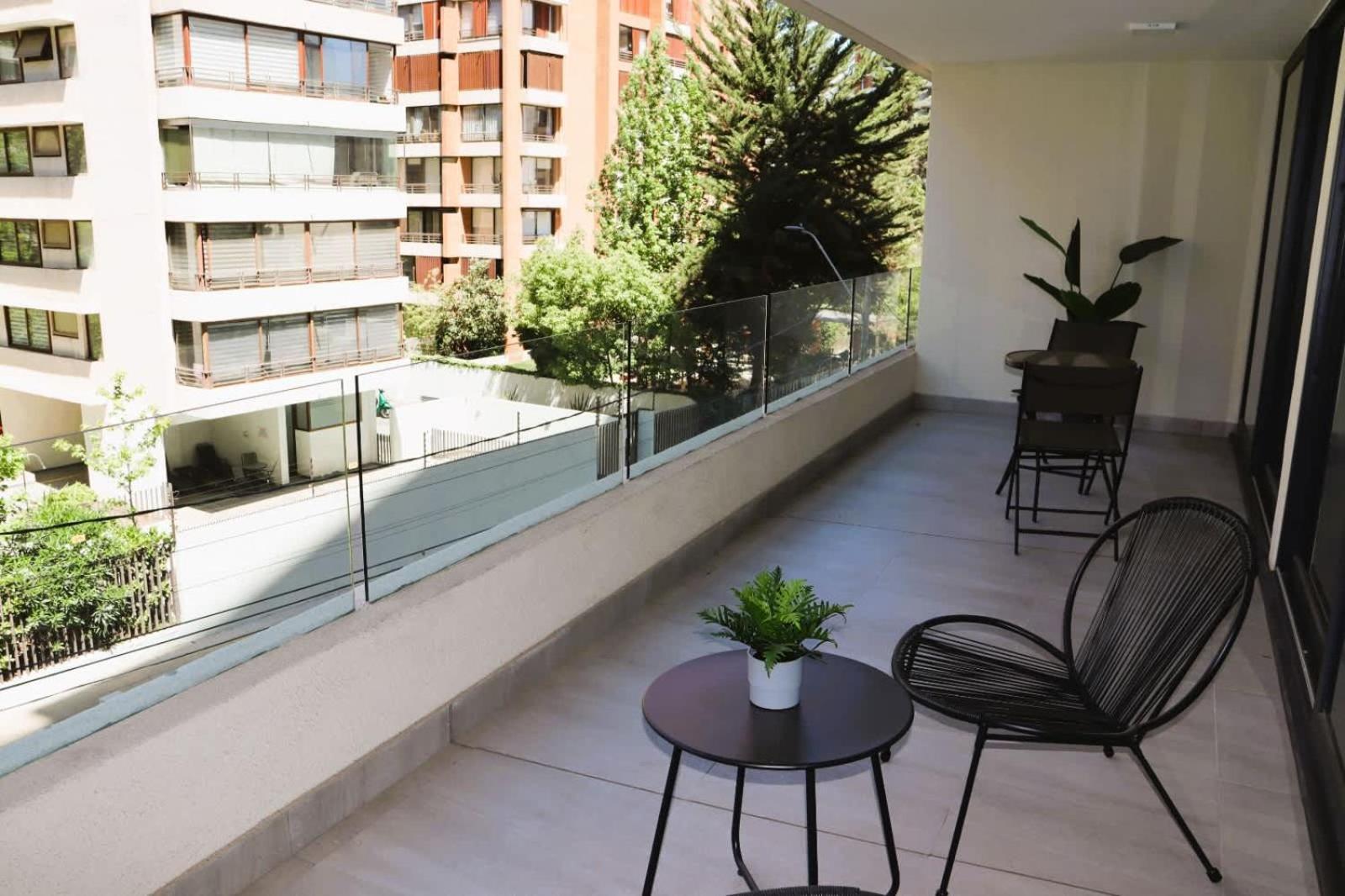 Hom I Espectacular Depto 2D2B 4 Pax Las Condes Santiago Luaran gambar