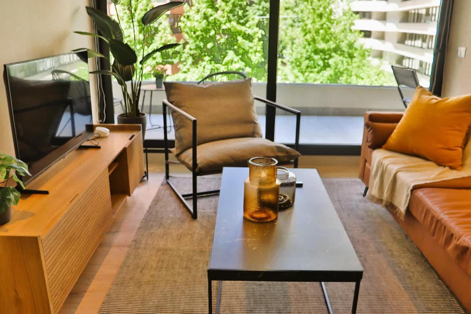 Hom I Espectacular Depto 2D2B 4 Pax Las Condes Santiago Luaran gambar
