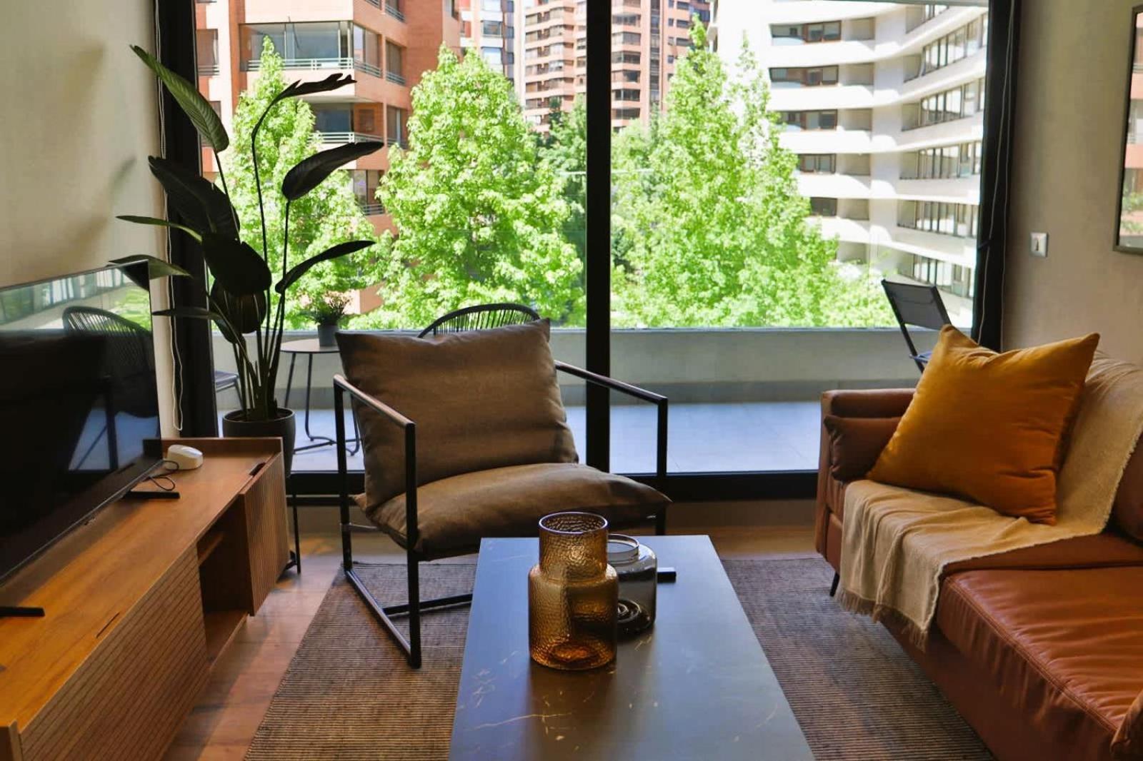 Hom I Espectacular Depto 2D2B 4 Pax Las Condes Santiago Luaran gambar