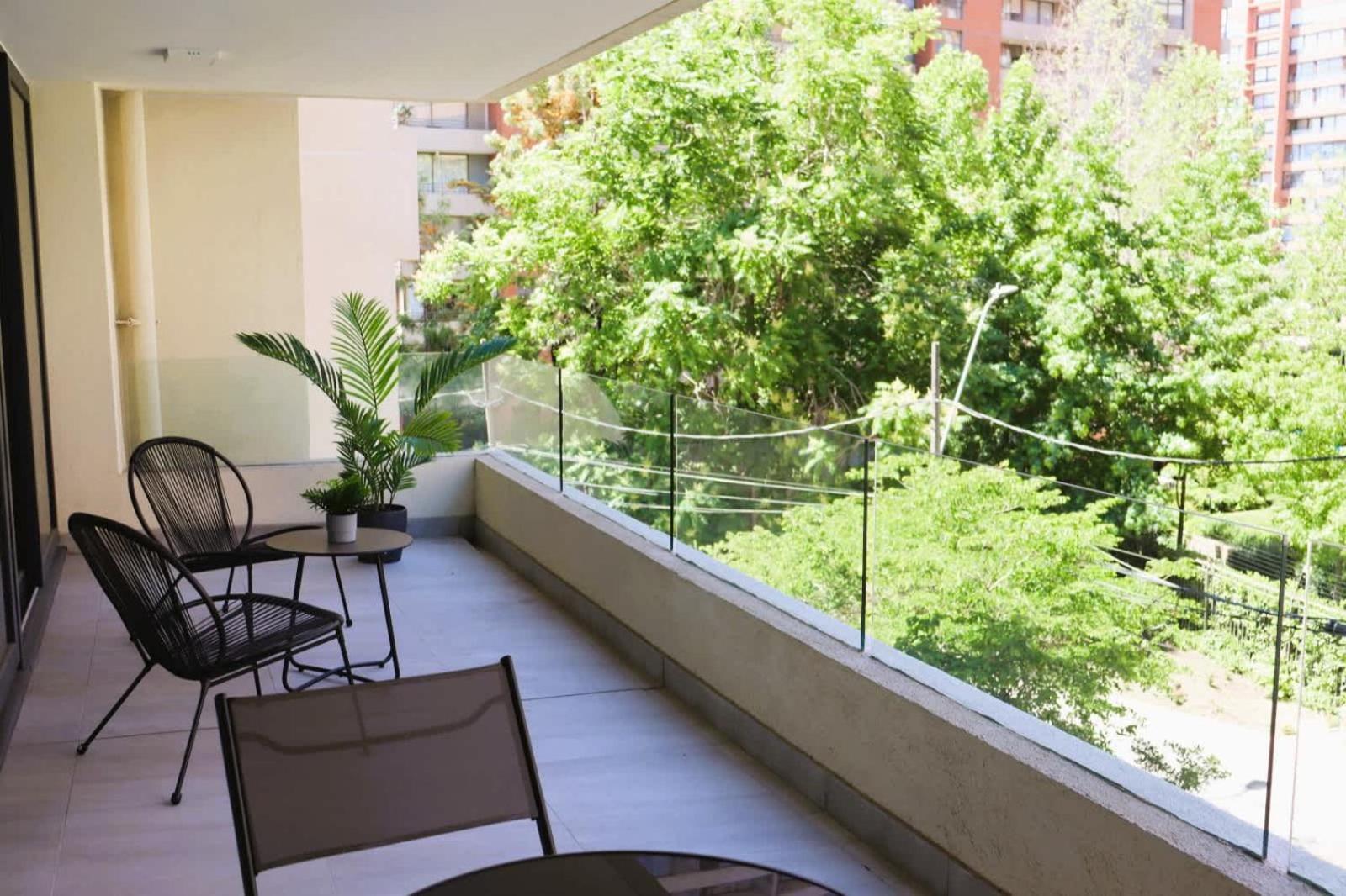 Hom I Espectacular Depto 2D2B 4 Pax Las Condes Santiago Luaran gambar